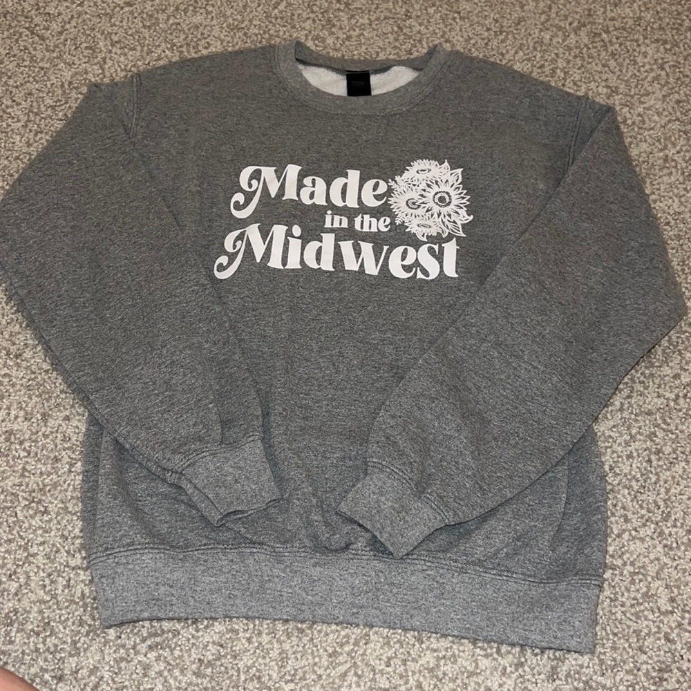 made in the midwest crewneck